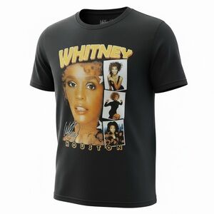 Whitney Houston Vintage Style Graphic Tee Unisex